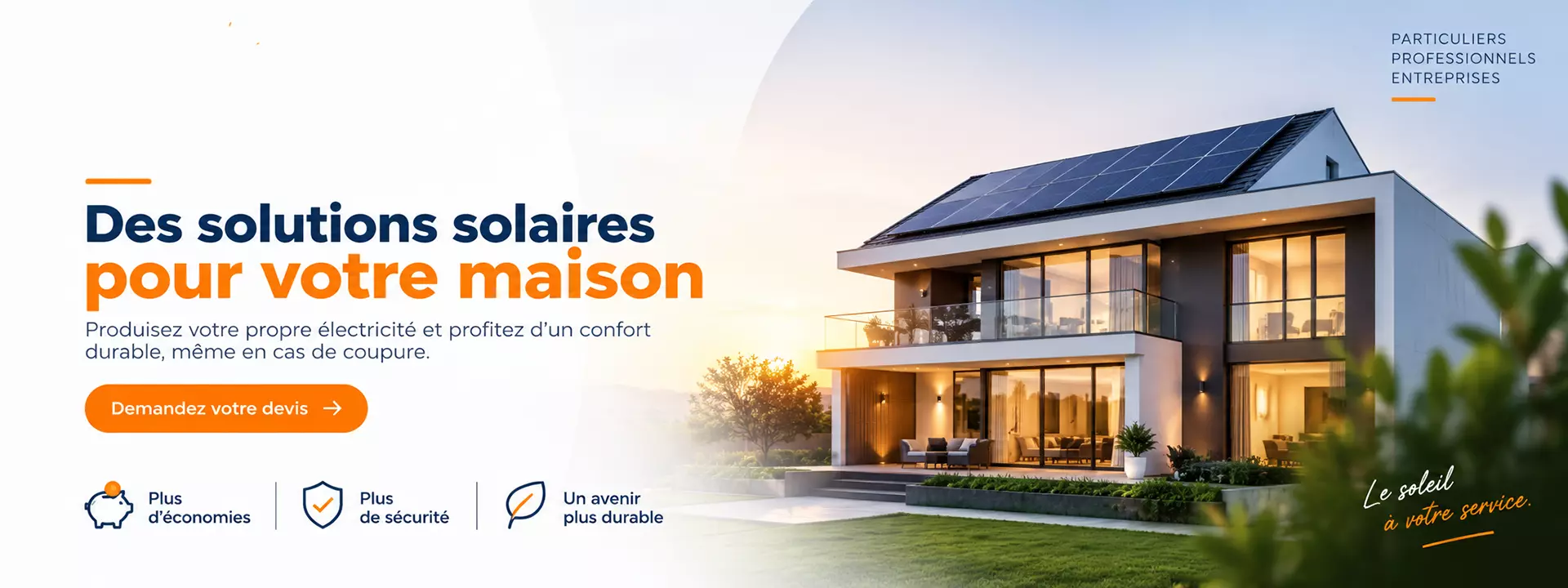 Slide 2 - des solutions solaires pour votre maison